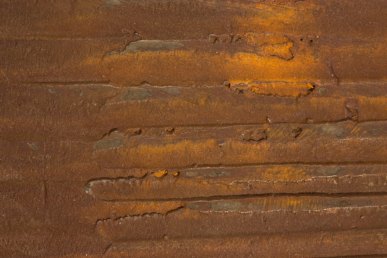 Erstklassiges Wohnraumdesign mit Oxidation von Texturwerk
