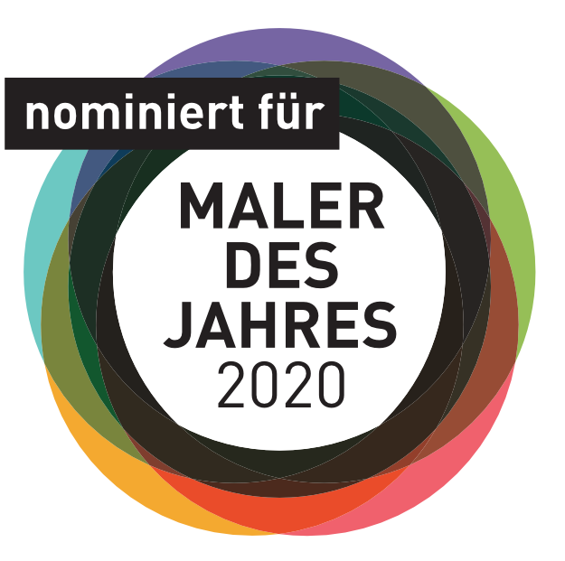 Nomnierung Maler des Jahres 2020 für Texturwerk Oberflächenveredelung, ausgelobt von der Malerzeitschrift MAPPE