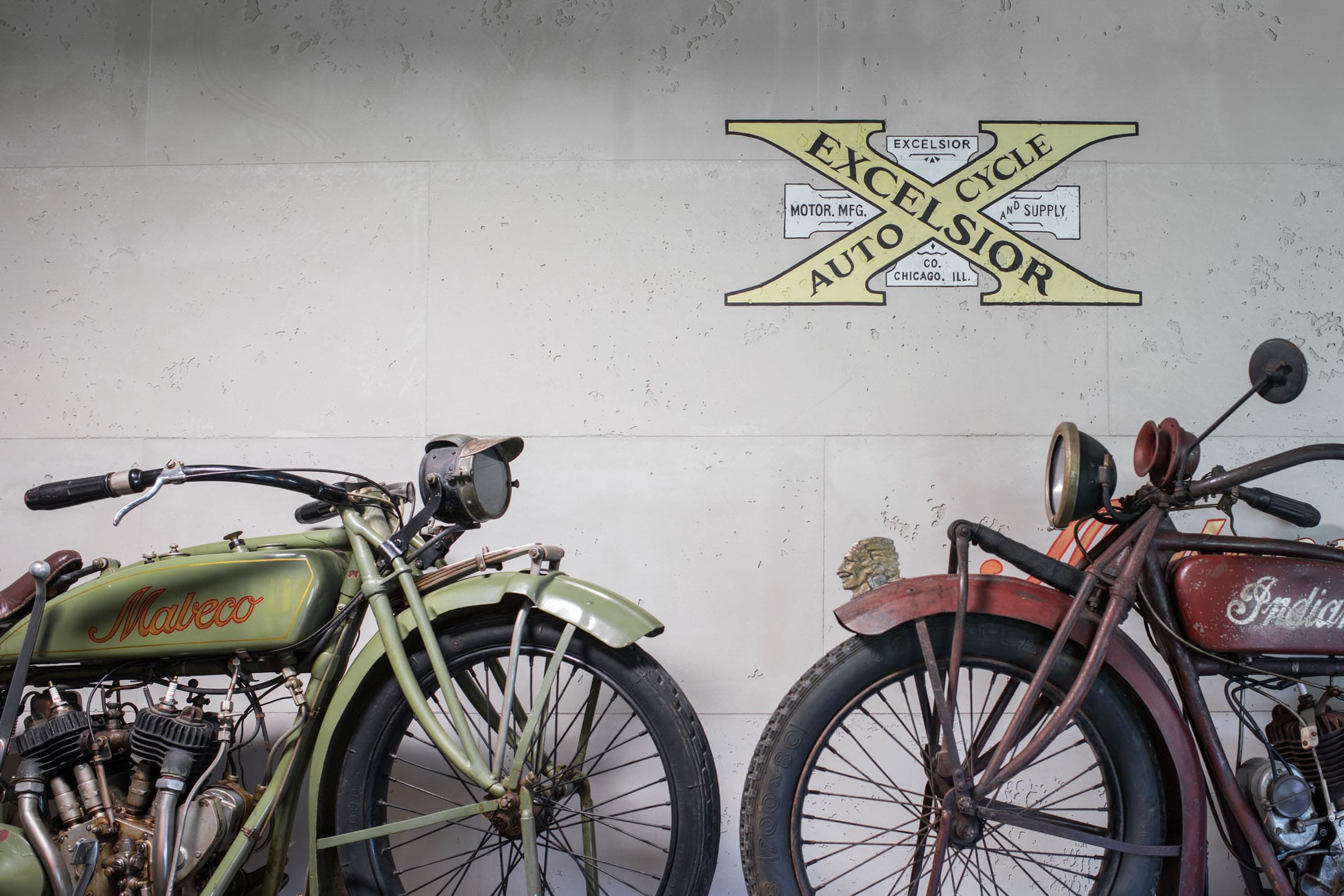 Route B38 Motorradmuseum Malerhandwerks Motorradsammlung