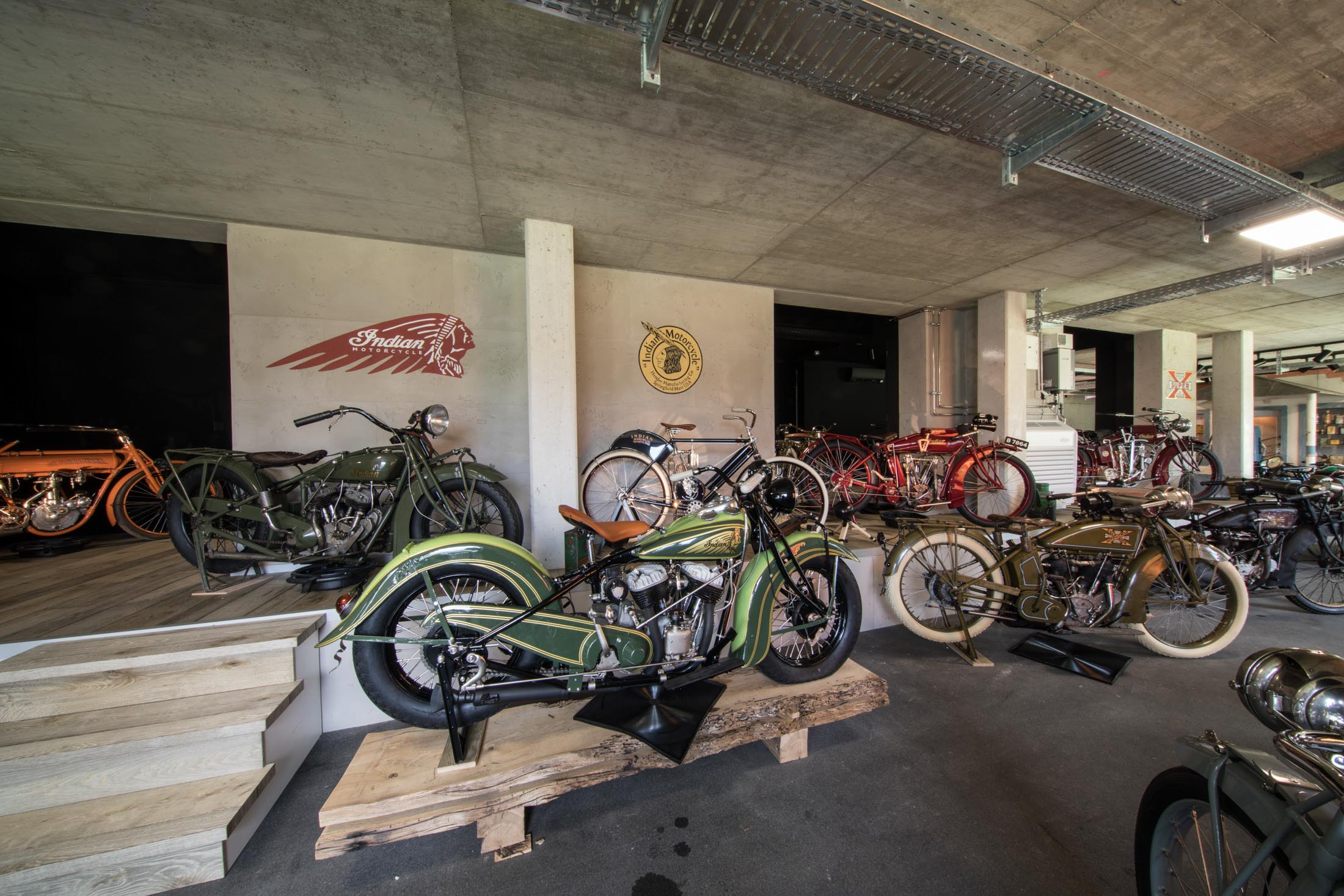 Route B38 Motorradmuseum Malerhandwerks Motorradsammlung
