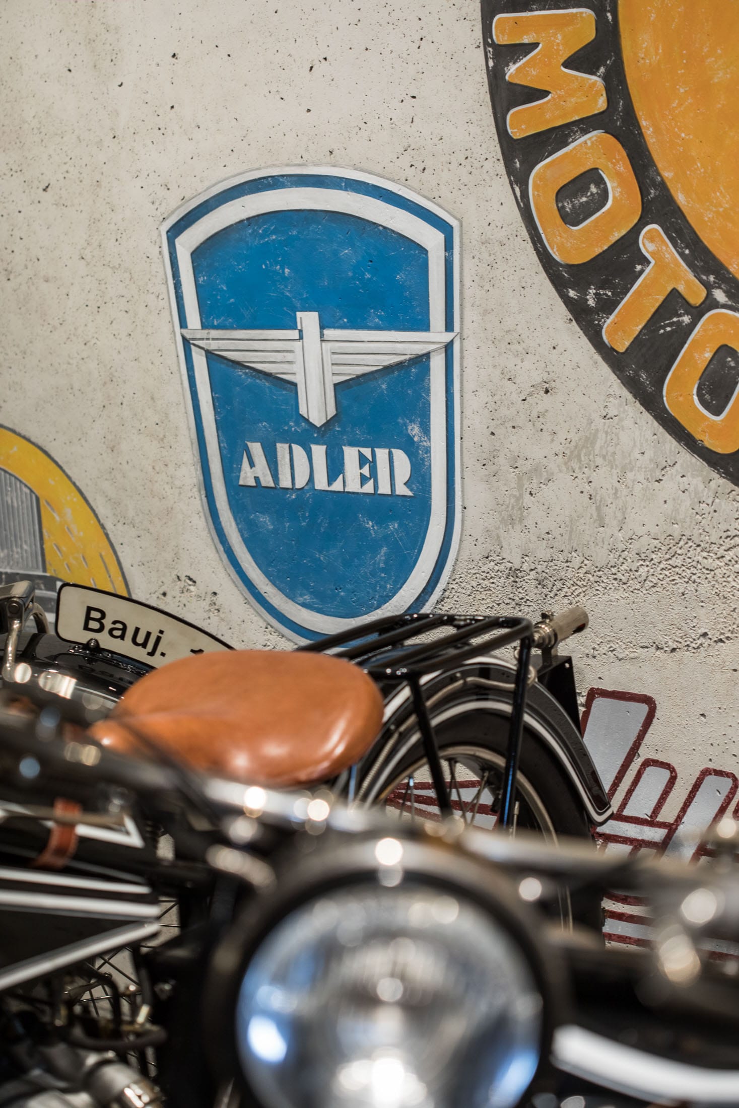 Route B38 Motorradmuseum Malerhandwerks Motorradsammlung