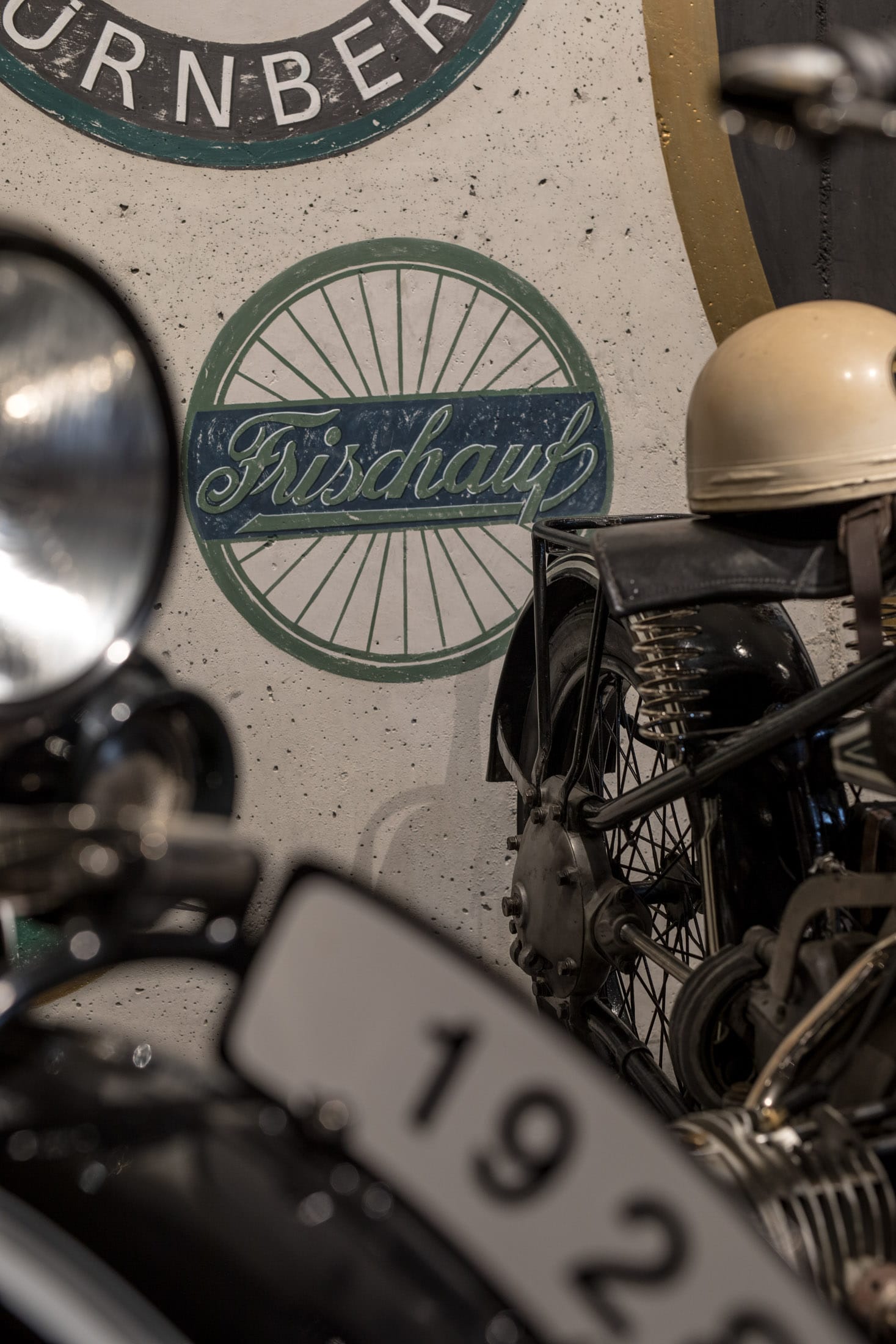 Route B38 Motorradmuseum Malerhandwerks Motorradsammlung